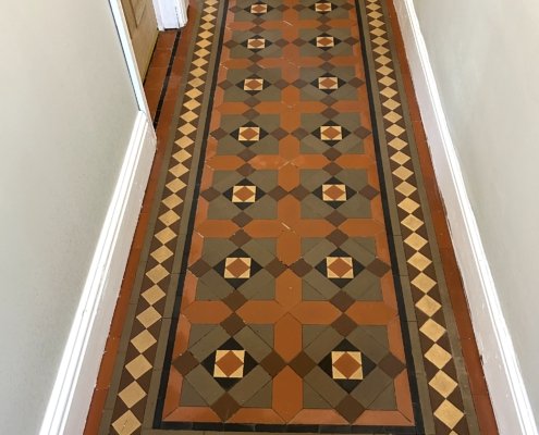 victorian-minton-hall-floor-cleaned-stripped-and-sealed-in-bowden-cheshire-after